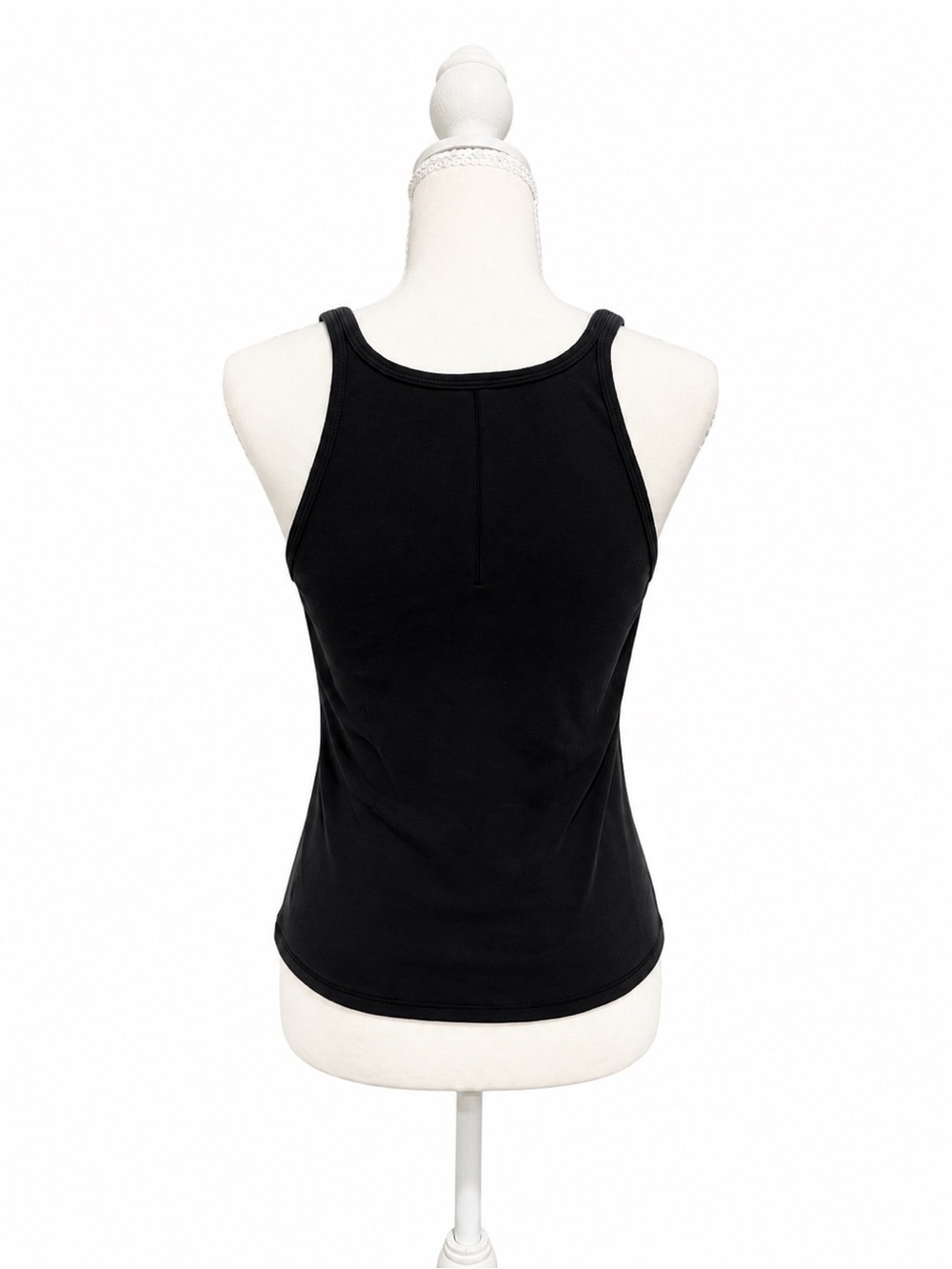 Lululemon Softstreme Drapey Tank Top Black Size M Sleeveless Athleisure - Picture 2 of 3